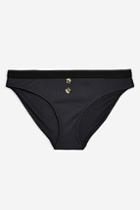 Topshop Button Ribbed High Waisted Knickers