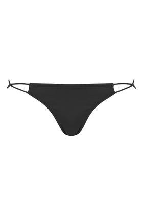 Topshop Macram Side Bikini Bottoms