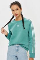 Topshop Crew Neck Sweatshirt By Adidas Originals