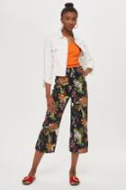 Topshop Moto Tropical Diamante Cropped Jeans