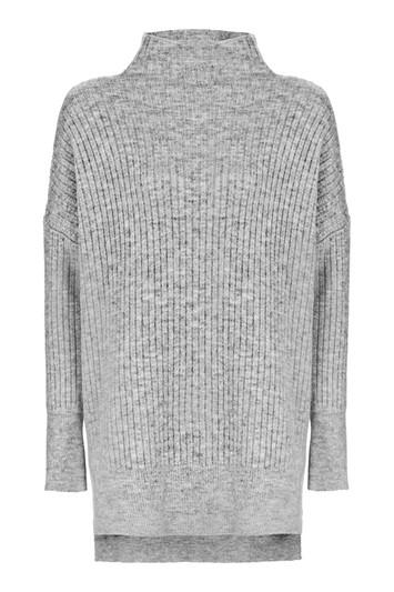 Topshop Tall Oversized Longline Knitted Jumper