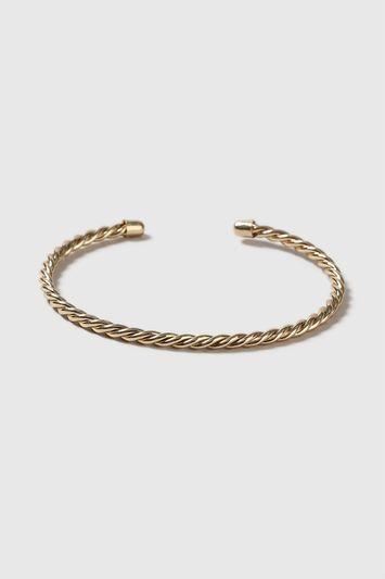 Topshop Tomboy Twisted Open Bangle