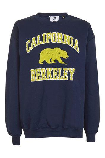Topshop Berkley Bears Sweatshirt By Tee & Cake