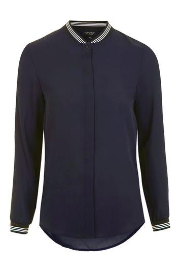 Topshop Bomber Shirt