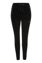 Topshop Velour Cuff Trackpants By Adidas Originals
