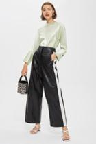 Topshop Premium Leather Trousers