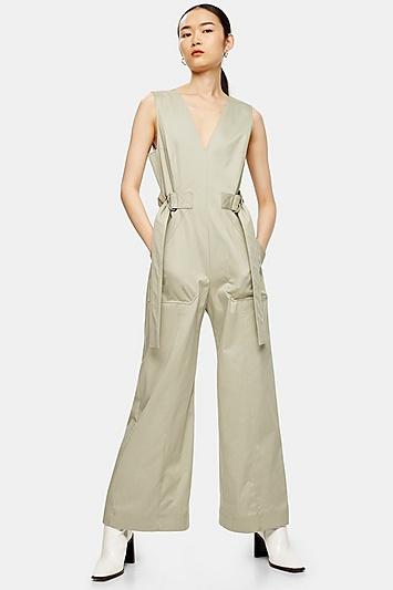 *utility Jumpsuit By Topshop Boutique
