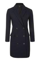 Topshop Double Breasted Blazer Dress