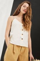 Topshop Petite Button Through Camisole Top