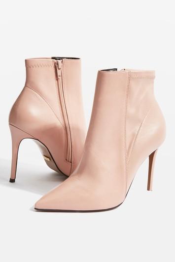 Topshop Hoochie Leather Boots