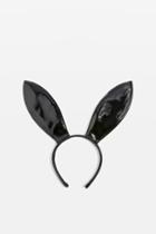 Topshop Vinyl Bunny Ears Headband