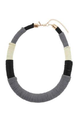 Topshop Mono Thread Wrap Necklace