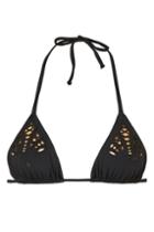Topshop *onyx Bikini Top By Beach Riot