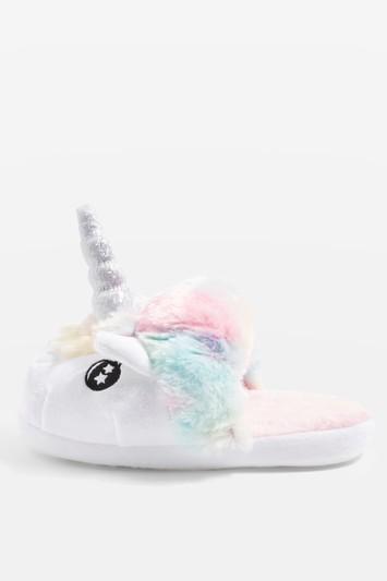 Topshop Mya 3d Unicorn Slipper Mules
