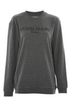 Topshop Classic Logo Sweat Top By Guess