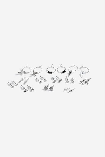 Topshop Cross And Shard Stud Pack