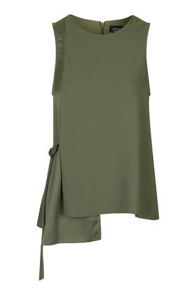 Topshop Sleeveless Tie-side Tunic