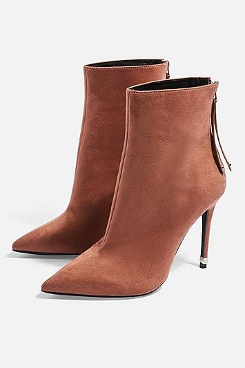 Topshop *wide Fit Ella Pointed Boots