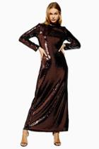 Topshop *sequin Standout Dress By Boutique