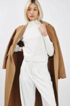Topshop Wool Slouch Coat