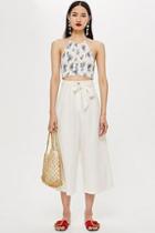 Topshop Broderie Anglaise Trousers