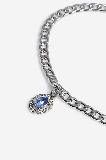 Skinny Dip *stone Heart Anklet