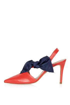 Topshop *bow Court Shoes By Unique