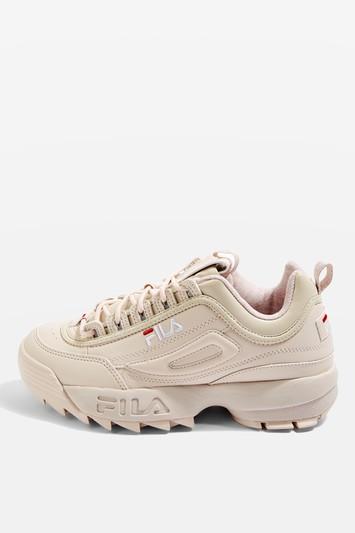 Topshop Disruptor Low Trainers By Fila