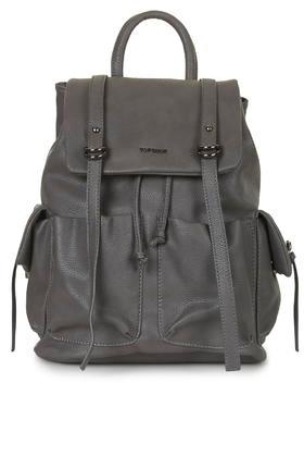 Topshop Large Pu Backpack