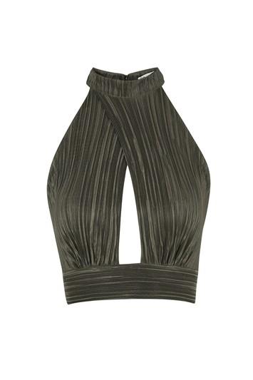 Topshop *cross Over Top By Love