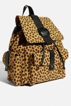 Skinny Dip *nala Leopard Print Backpack By Skinnydip