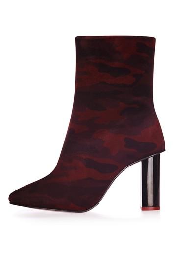 Topshop Matchstick Camo Boot