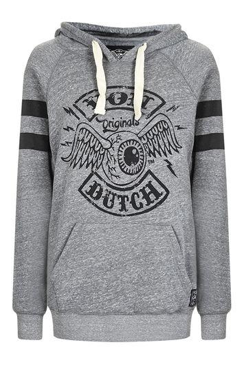 Topshop Flying Eyeball Hoodie By Von Dutch