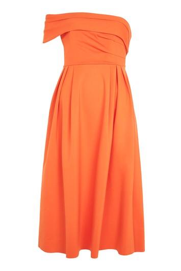 Topshop Bardot One Shoulder Prom Dress