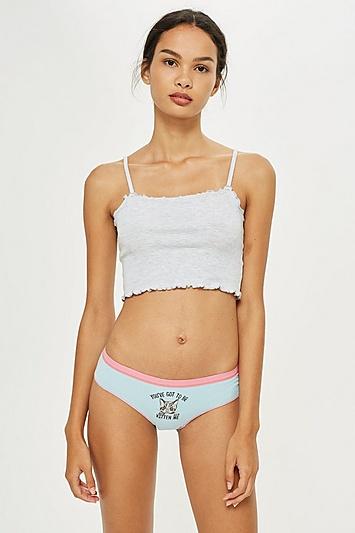 Topshop Kitten Me Mini Knickers