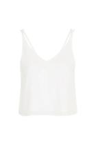 Topshop Cropped Double Strap Cami