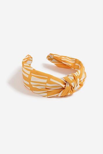 Topshop *abstract Print Knot Headband