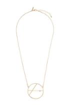 Topshop Circle Necklace