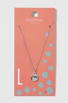 Topshop L Initial Ditsy Necklace