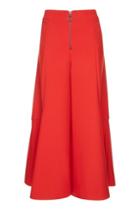 Topshop Frill Zip Palazzo Trousers