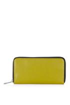 Topshop Leather Zip Around Purse