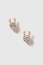 Topshop Christmas 'jingle All The Way' Earrings