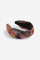 Topshop *floral Jacquard Knot Headband