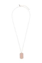 Topshop Matte Dogtag Necklace