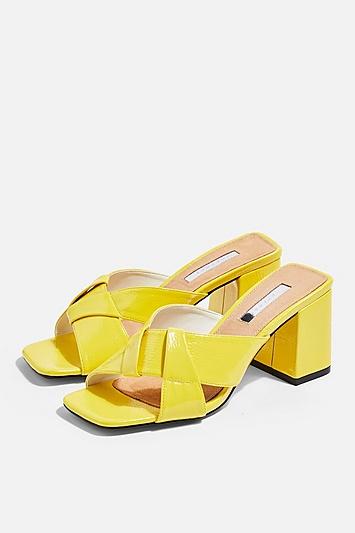 Topshop Roux Cross Strap Mules