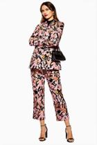 Topshop Animal Jacquard Trousers