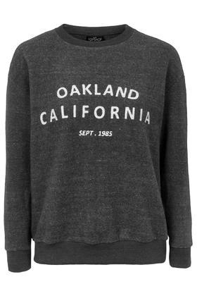 Topshop Petite Exclusive Oakland Sweatshirt