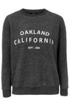Topshop Petite Exclusive Oakland Sweatshirt