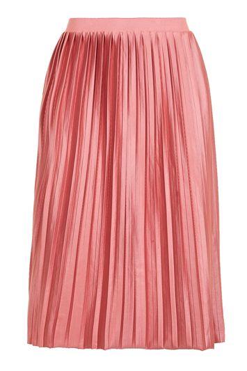 Topshop Petite Jersey Pleat Skirt