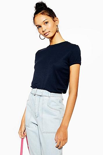 Topshop Petite Premium Clean T-shirt